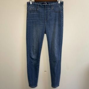 Liverpool Womens High-Rise Ankle Skinny Jeans Medium Wash Blue Denim Size 4